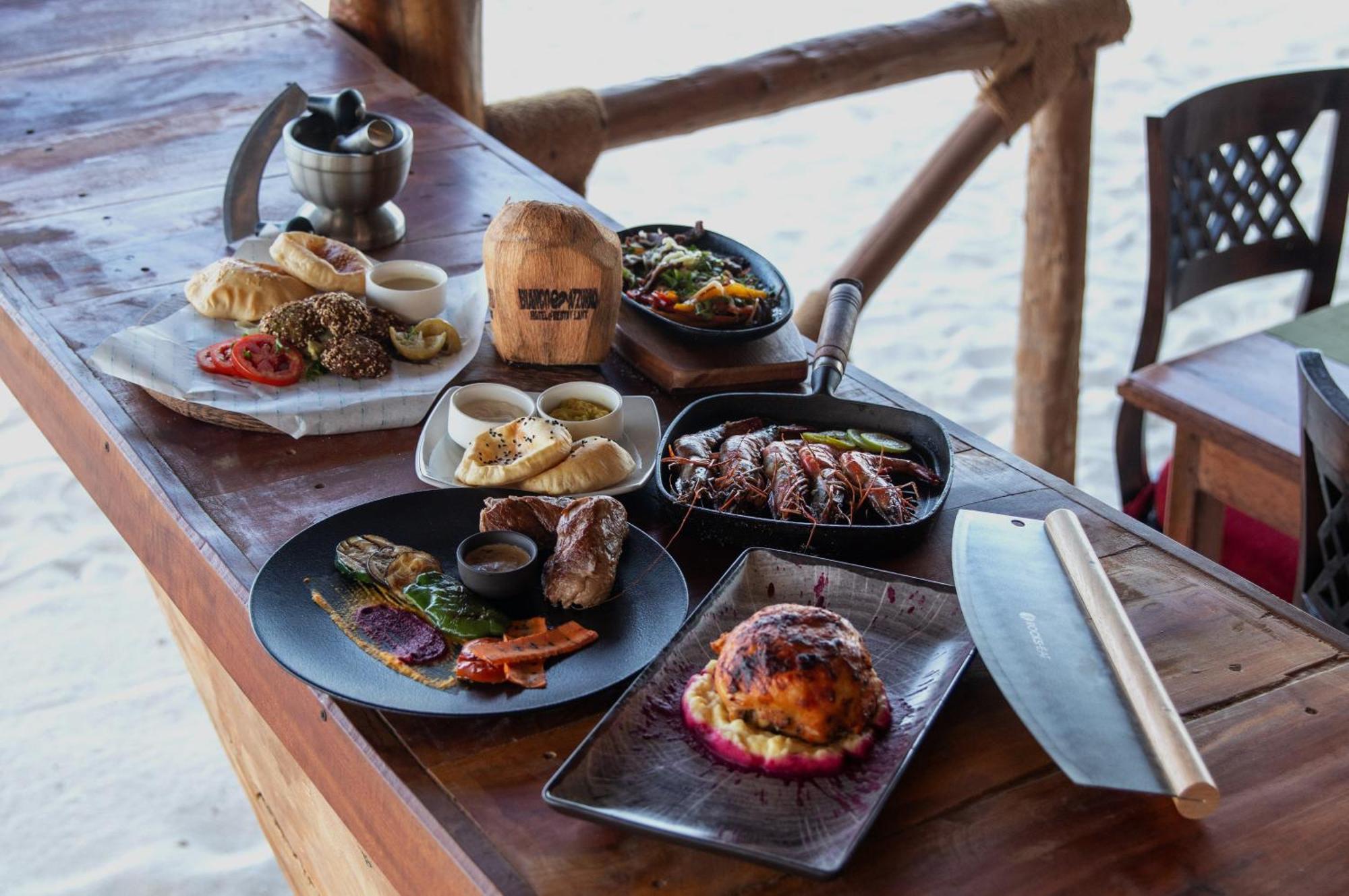 Bianco Azzurro Hotel & Restaurant Pwani Mchangani Bagian luar foto