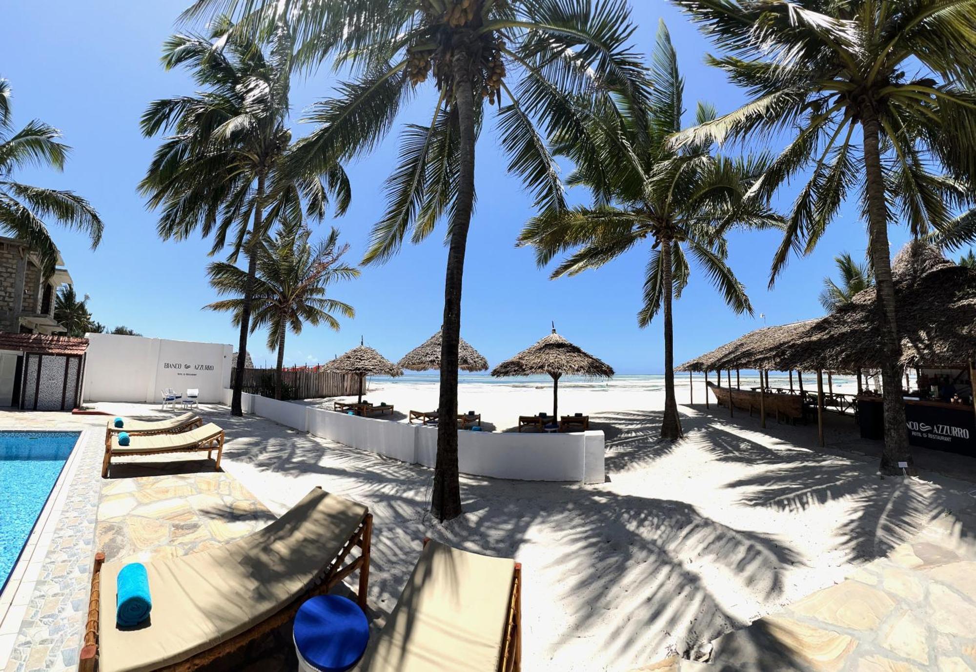 Bianco Azzurro Hotel & Restaurant Pwani Mchangani Bagian luar foto