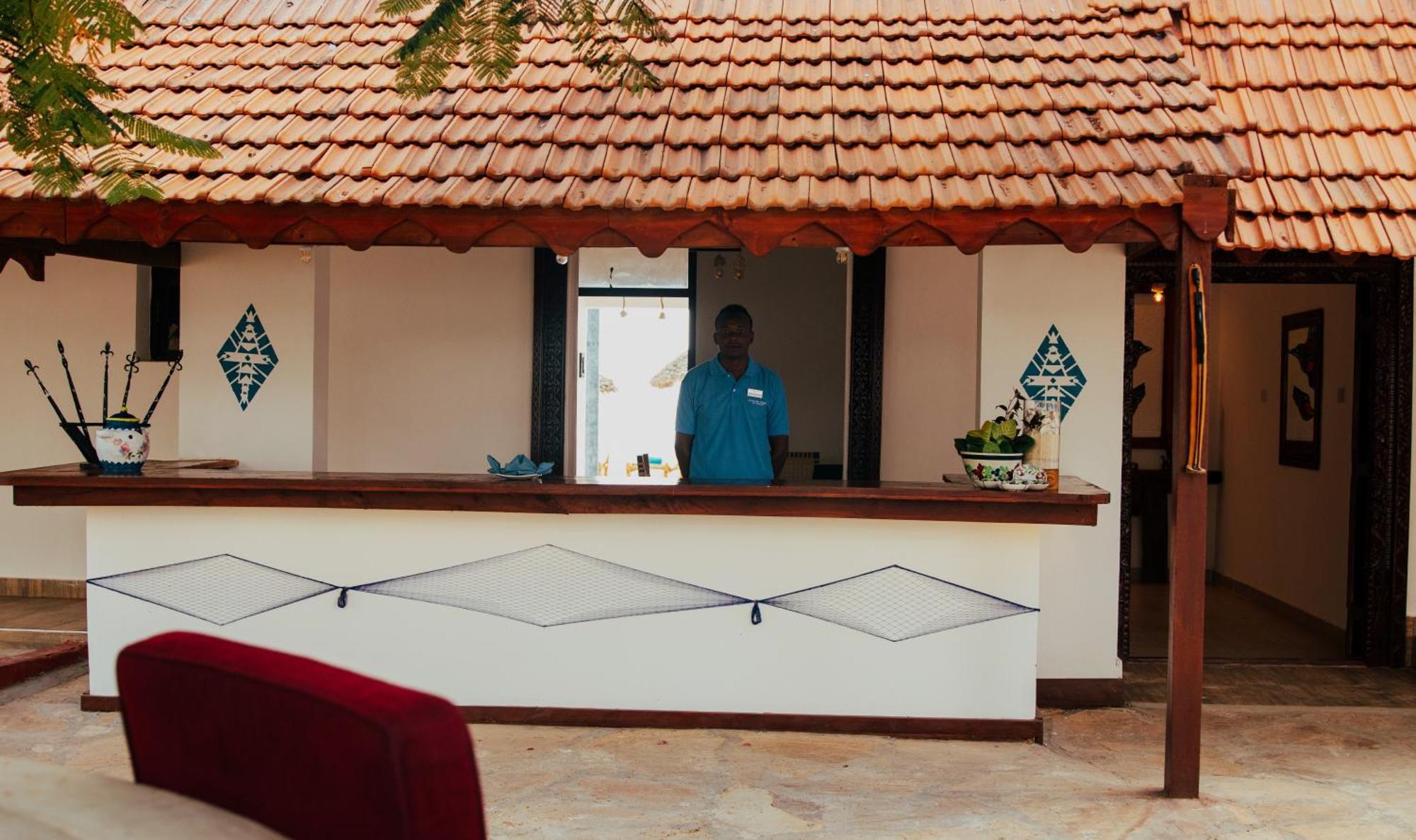 Bianco Azzurro Hotel & Restaurant Pwani Mchangani Bagian luar foto