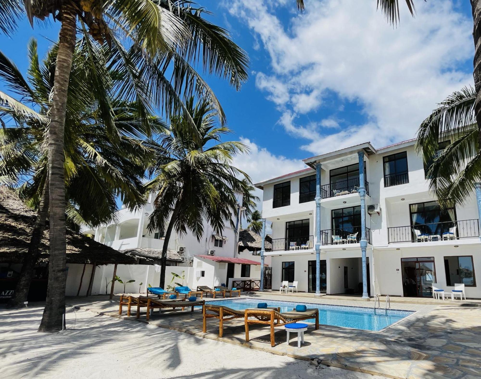 Bianco Azzurro Hotel & Restaurant Pwani Mchangani Bagian luar foto