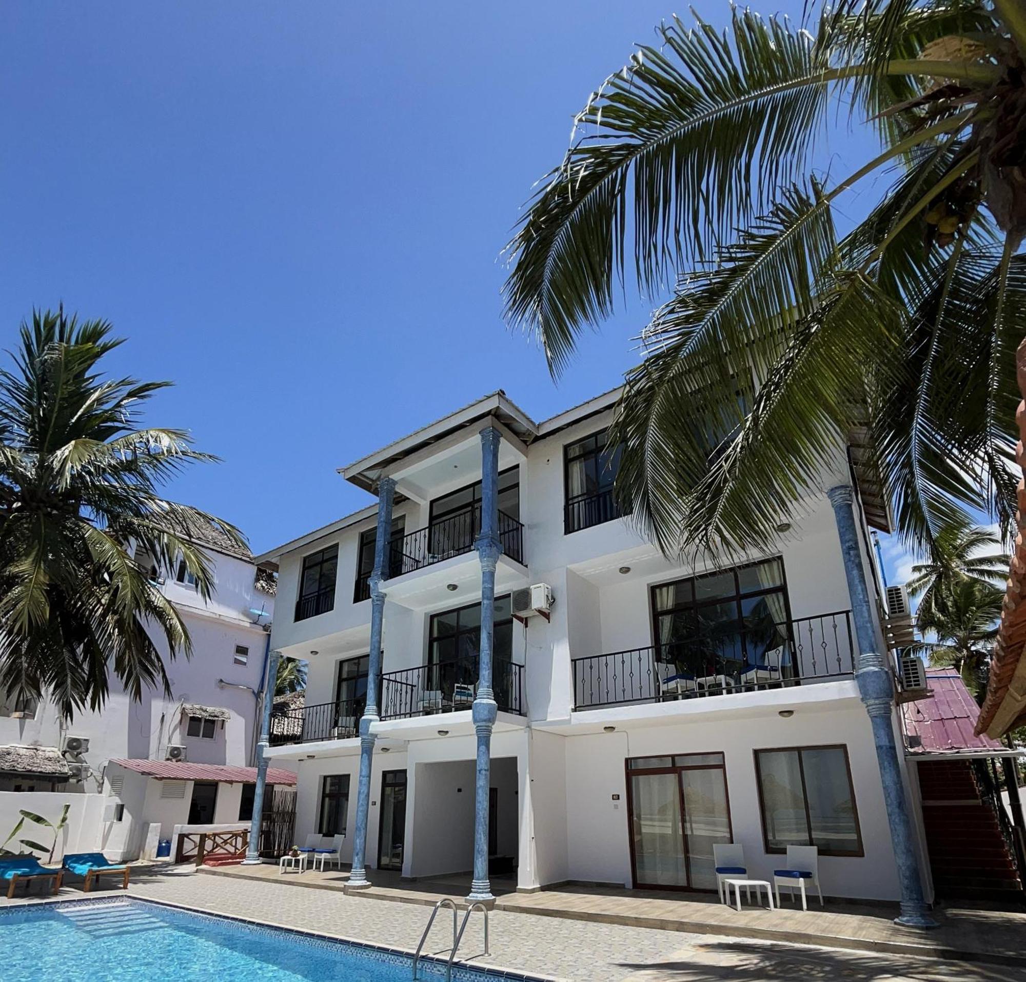 Bianco Azzurro Hotel & Restaurant Pwani Mchangani Bagian luar foto