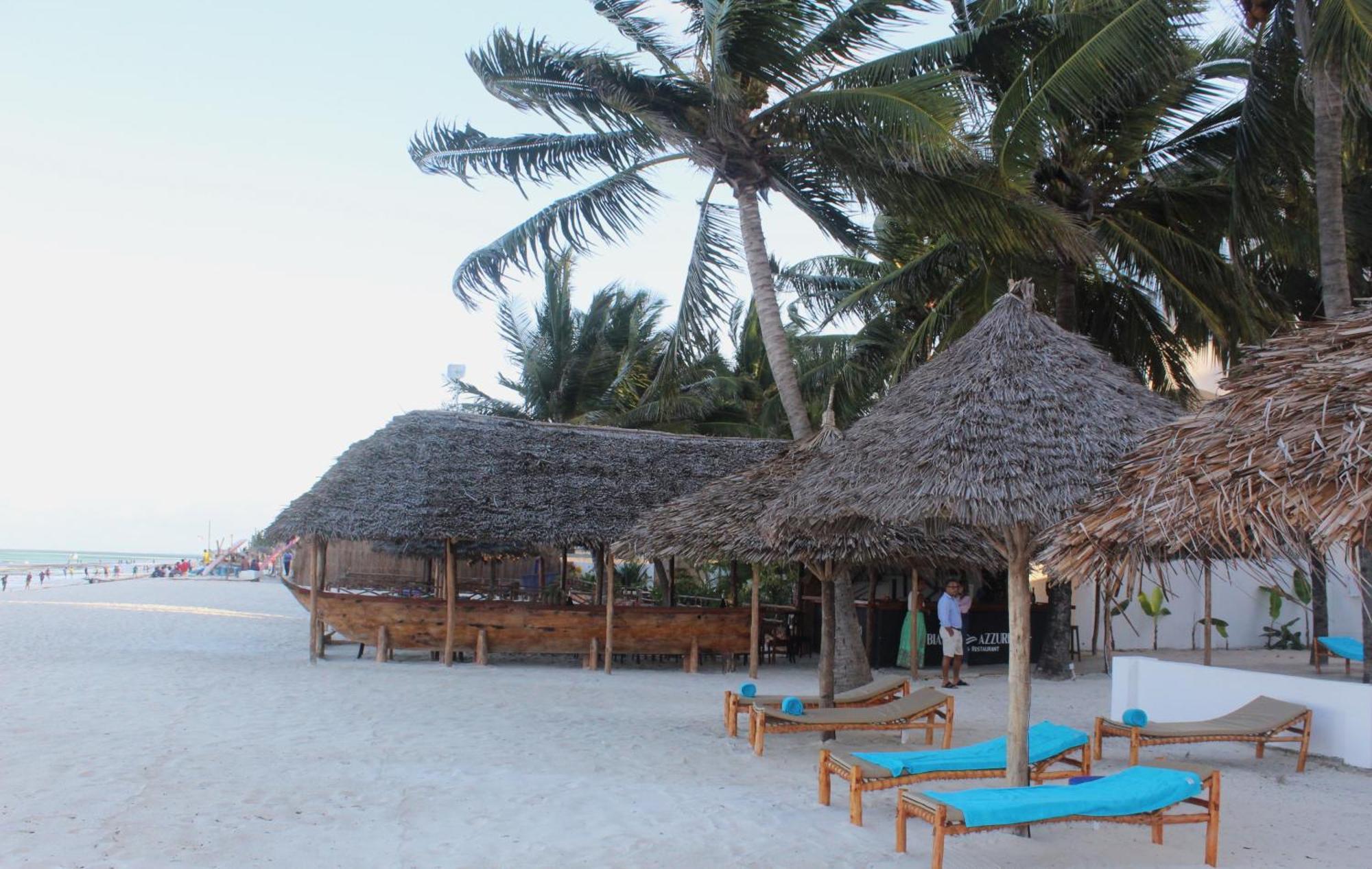 Bianco Azzurro Hotel & Restaurant Pwani Mchangani Bagian luar foto