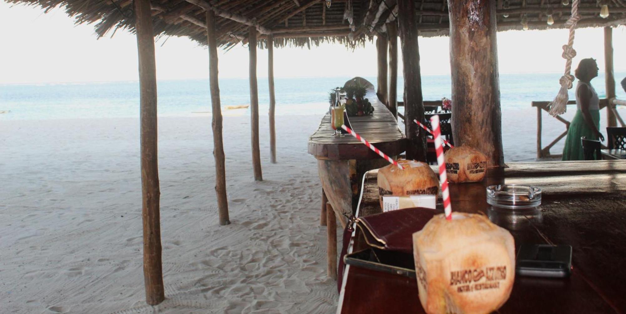 Bianco Azzurro Hotel & Restaurant Pwani Mchangani Bagian luar foto