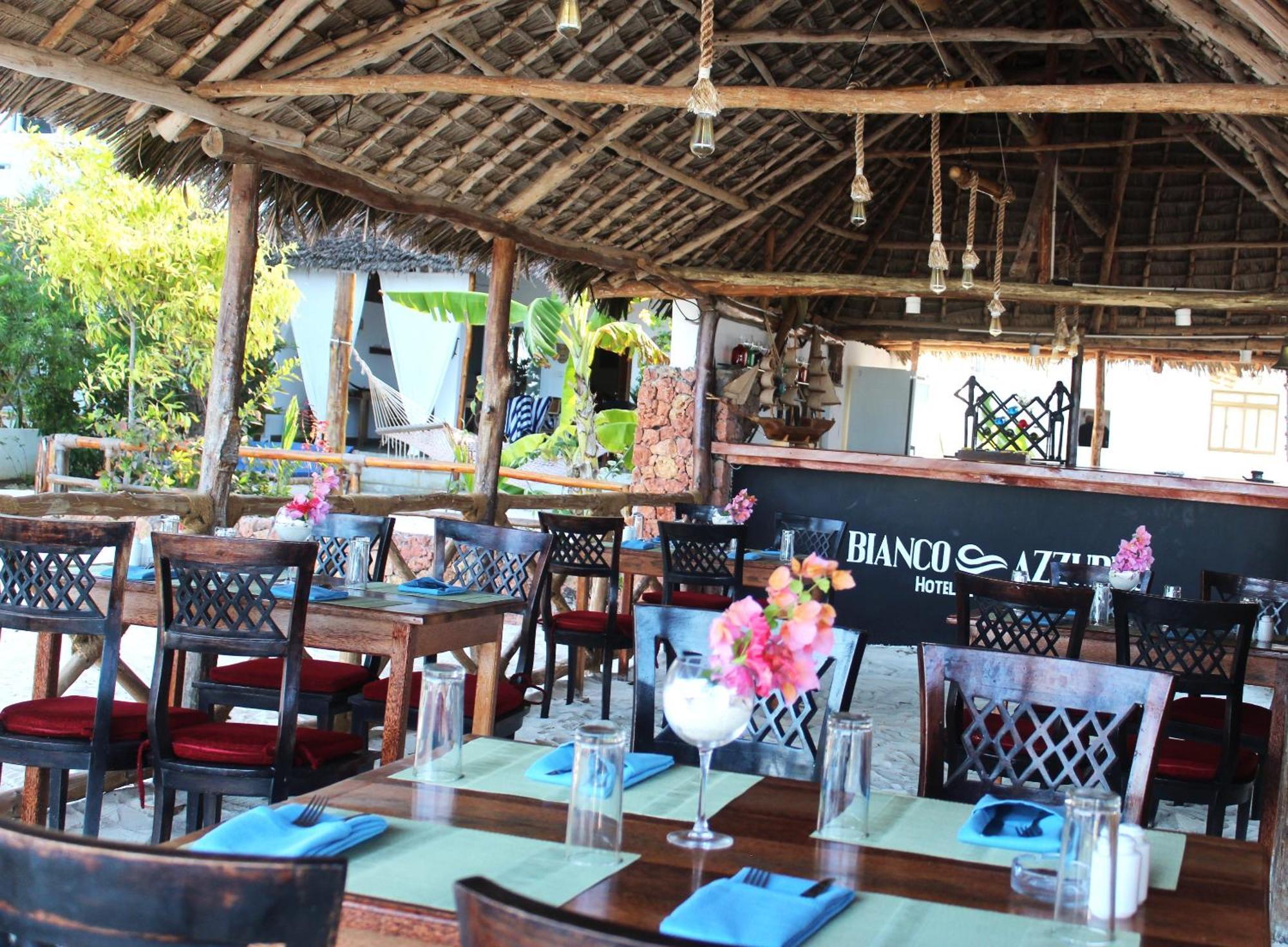 Bianco Azzurro Hotel & Restaurant Pwani Mchangani Bagian luar foto